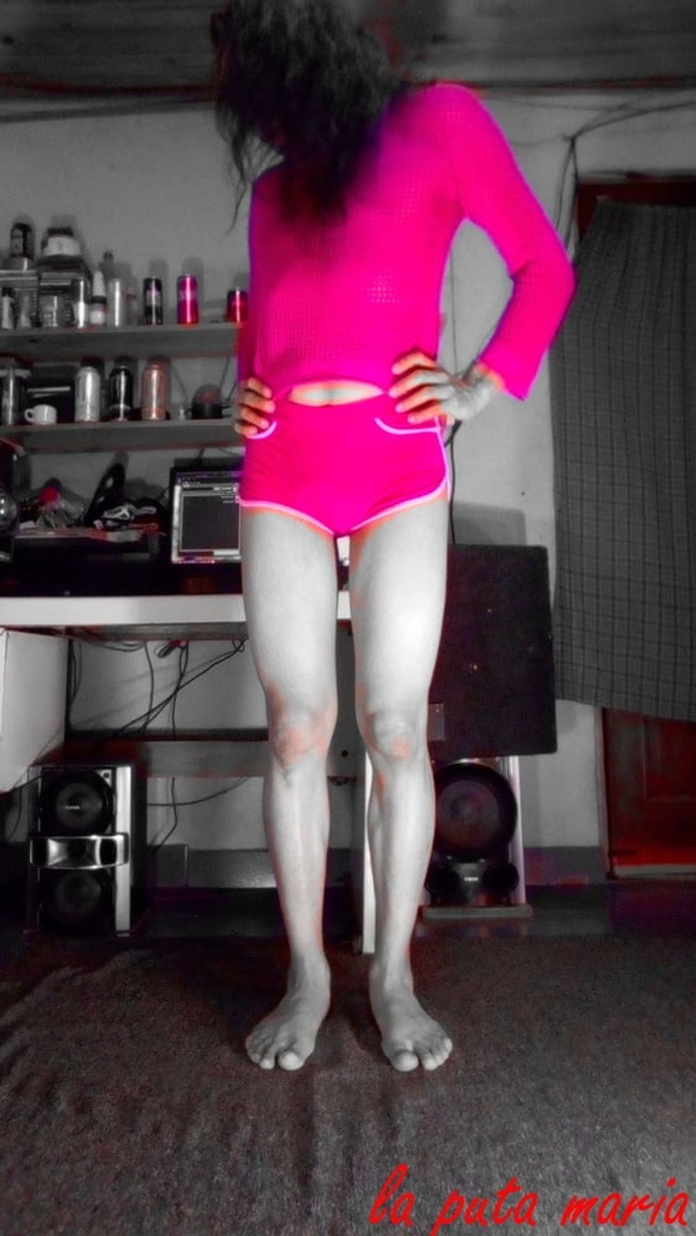 La Whore Maria Fluorescent pink hot #8