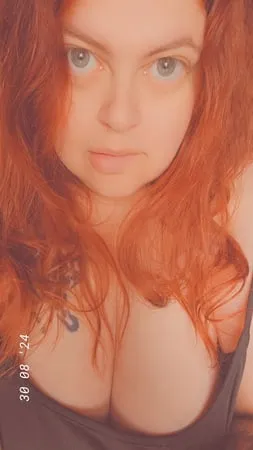 sexy redhead teasing         