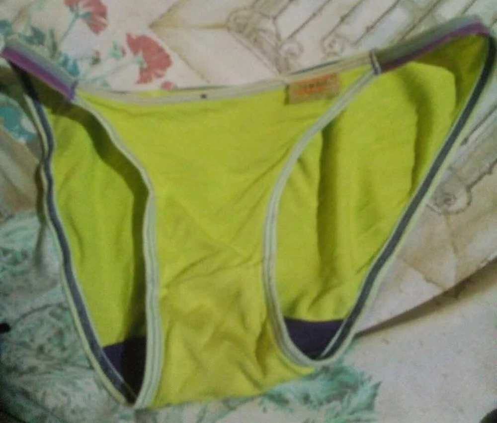 Fun with friend's Panties