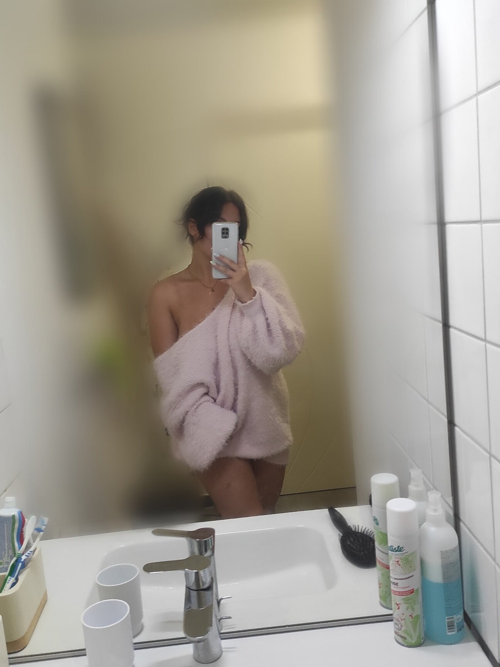 Pyj's with no underwear after shower  #5