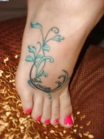 Vote What Tattoo For My Feet  #37