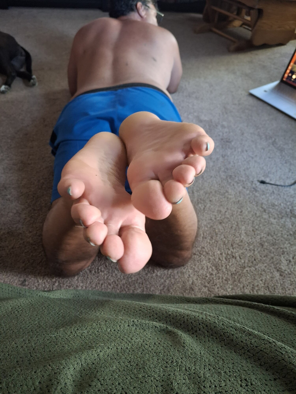 Posing my soles while on my knees #15