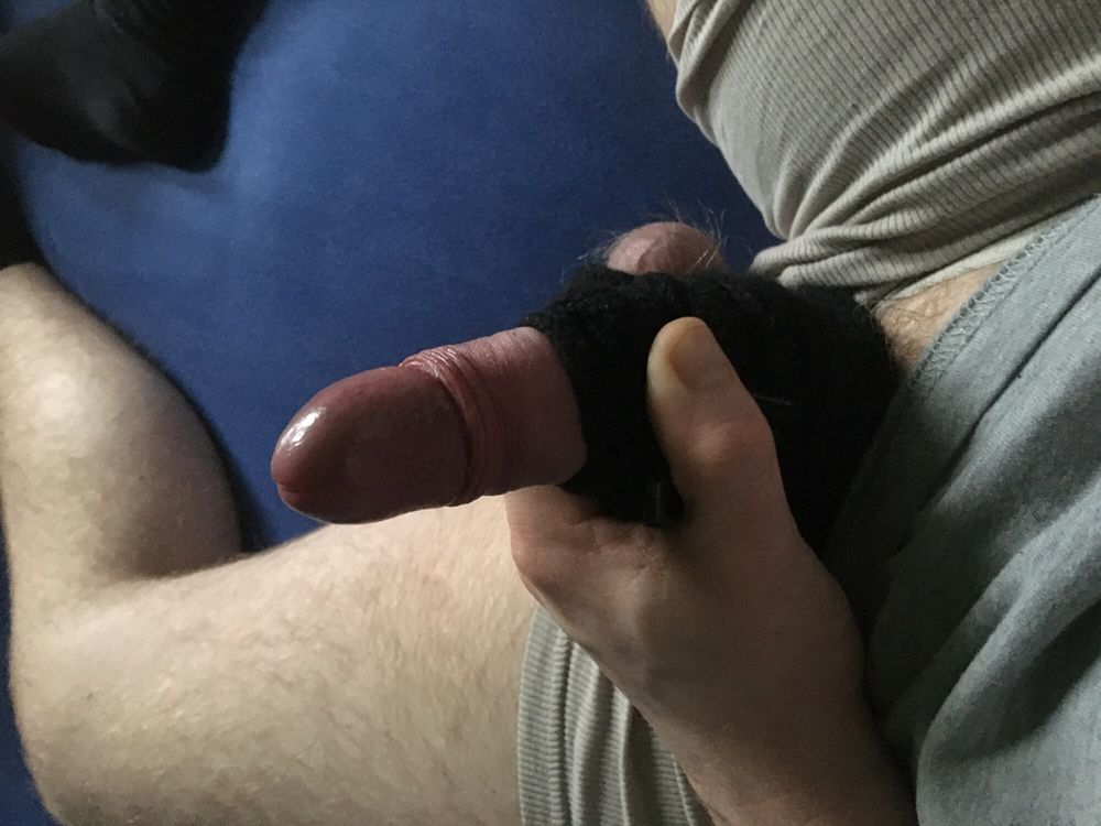 Hairy Cock And Balls Bound With Long Cord  #59