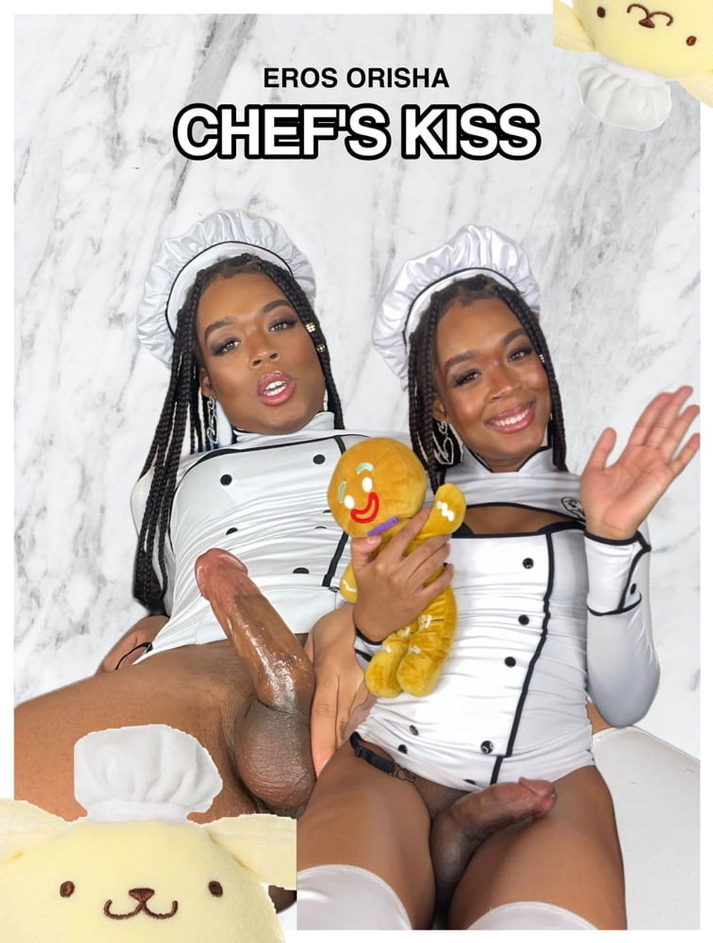 SEXY 5-STAR EBONY CHEF KNEADS HER DOUGH #8