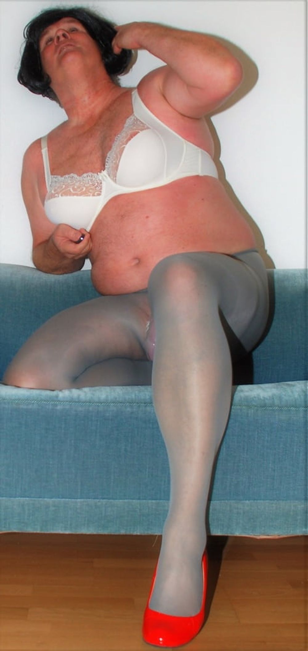 Sexy Pantyhose grey #12