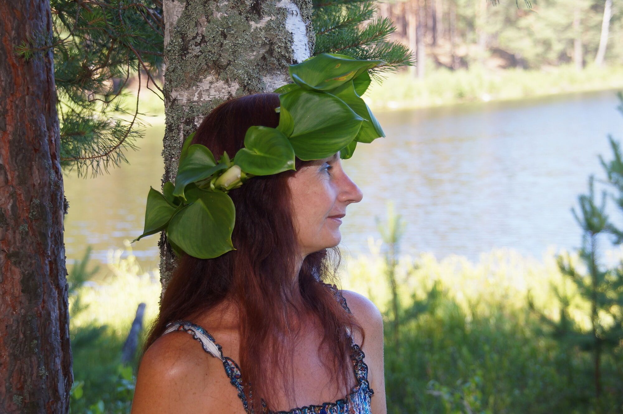 Portrait on Lake