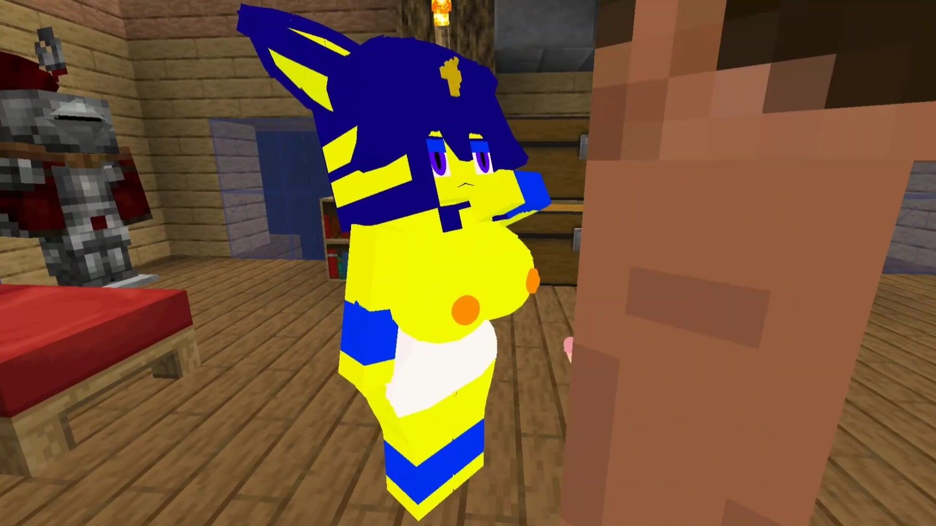 Minecraft Fapcraft Jenny Mod Ankha from Crossing #4