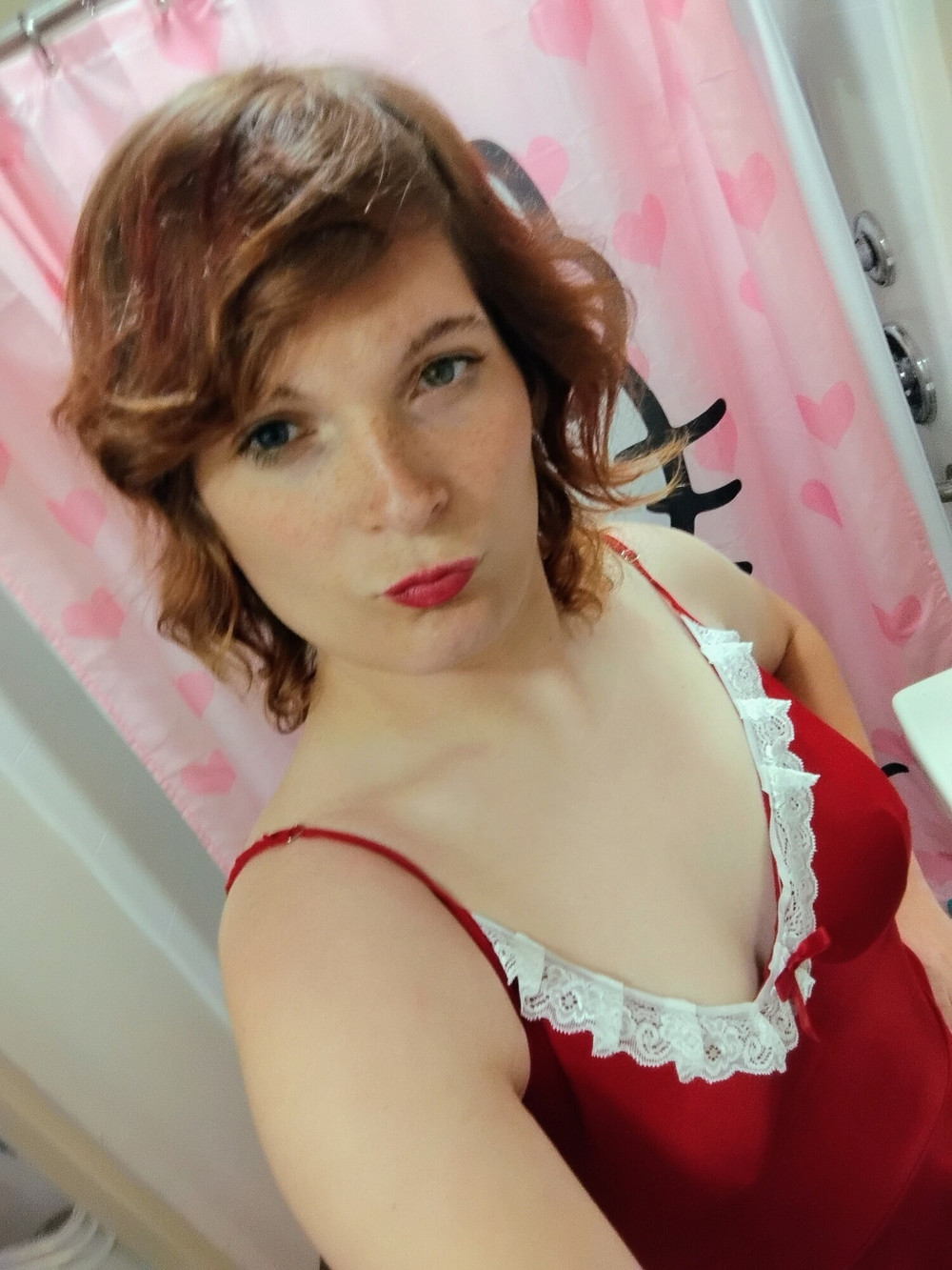 Red maid outfit  #24