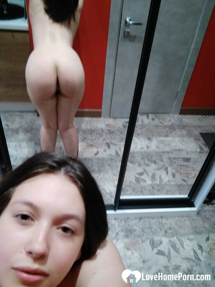 Petite hottie loves teasing with her booty #4