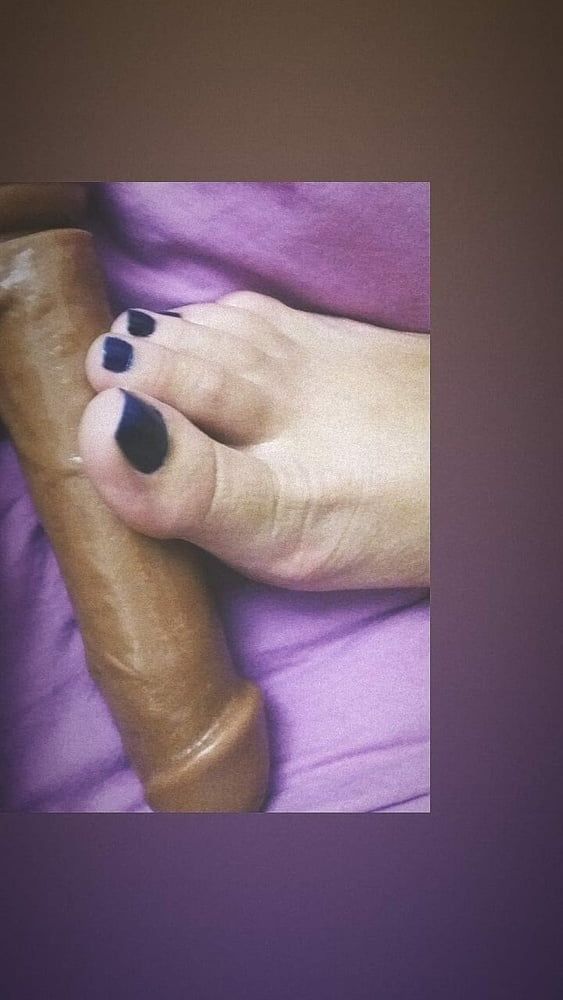 Footjob, Dildo, Foot Fetish, Sexy Feet #14