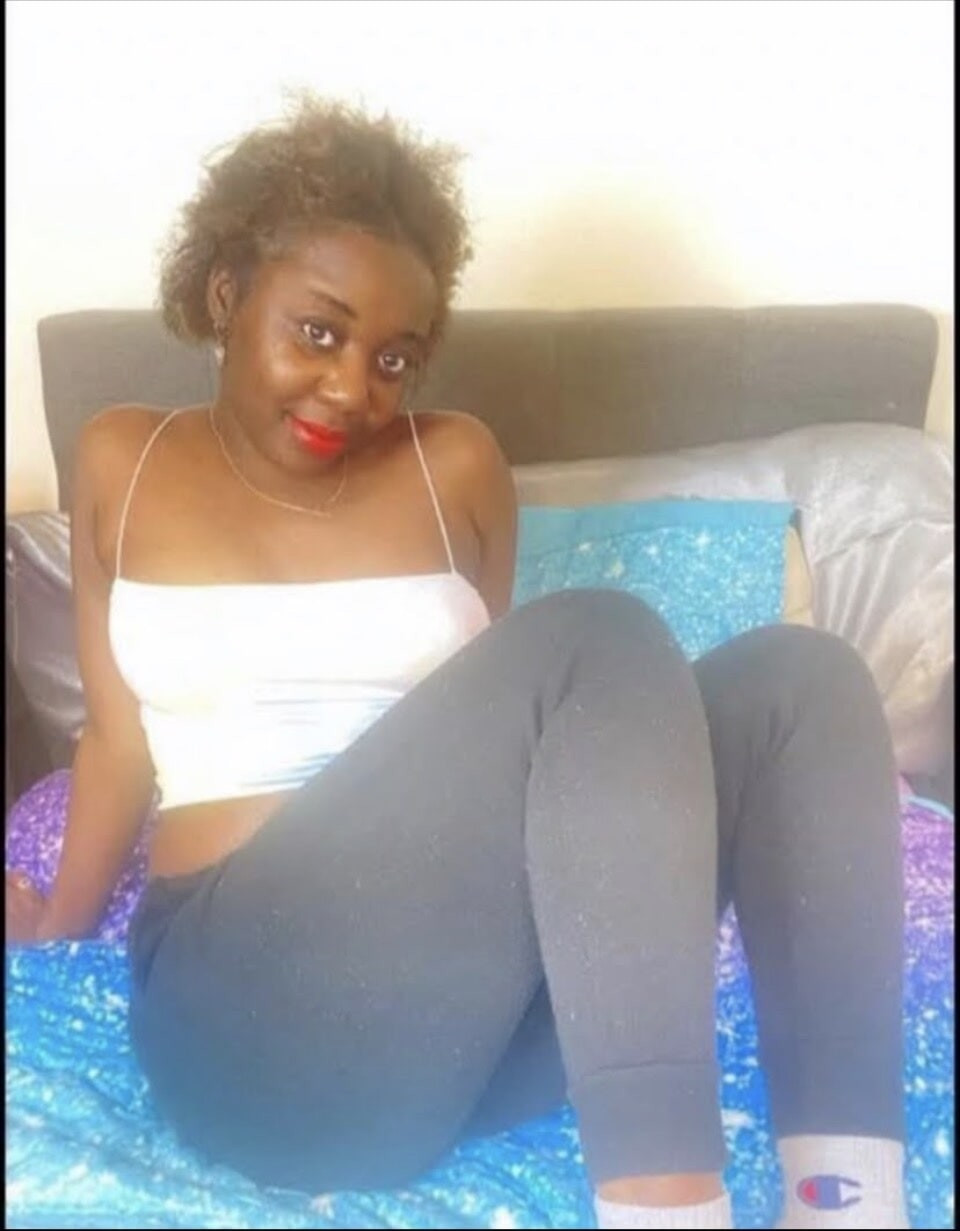 PREtty AFRO BLONDE Ebony Girl #2
