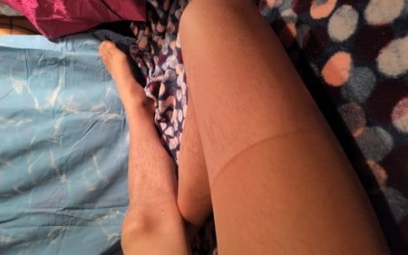 My Tan Pantyhose