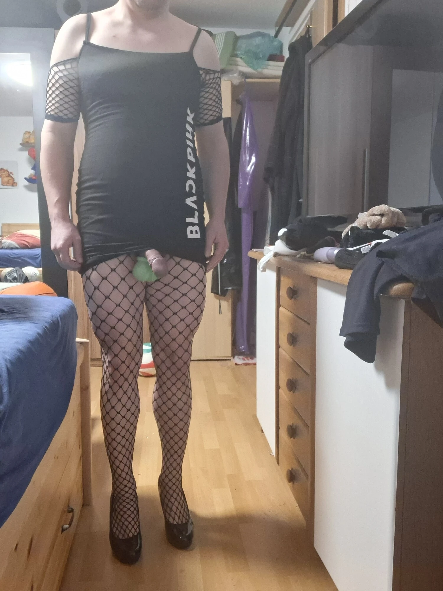 I in Mini Dress