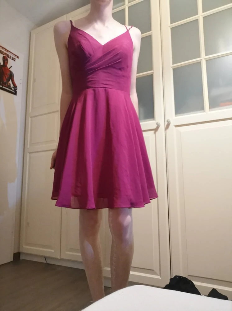 Femboy Sammy in Red #2