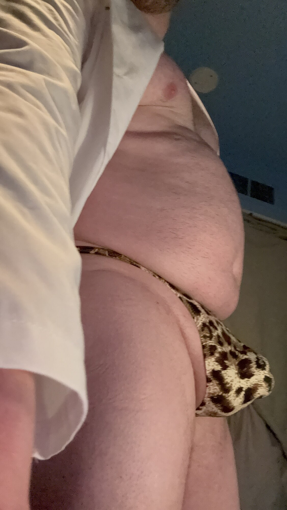 My small cock in panties #10