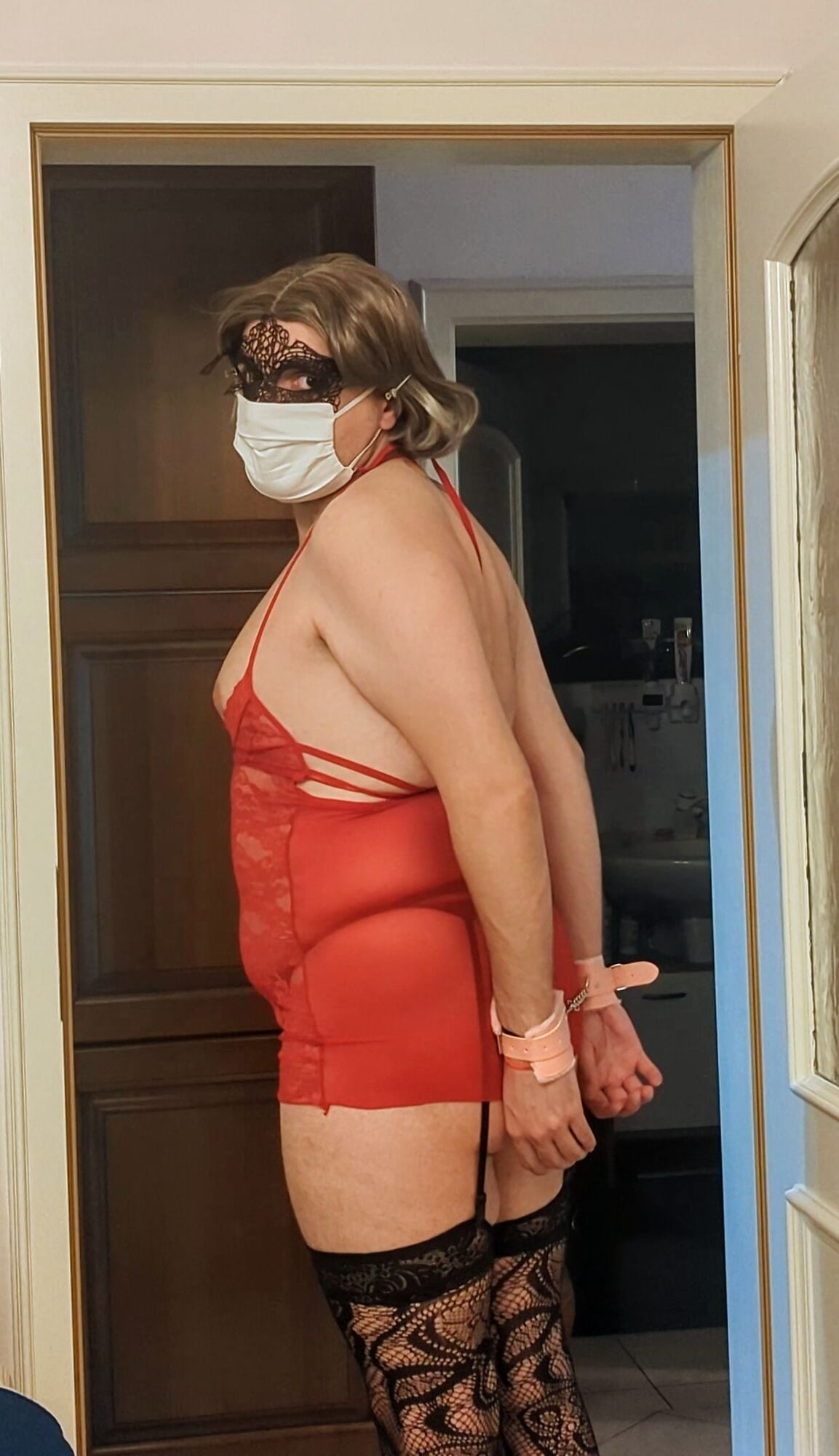 Chubby sissy crossdresser  #7