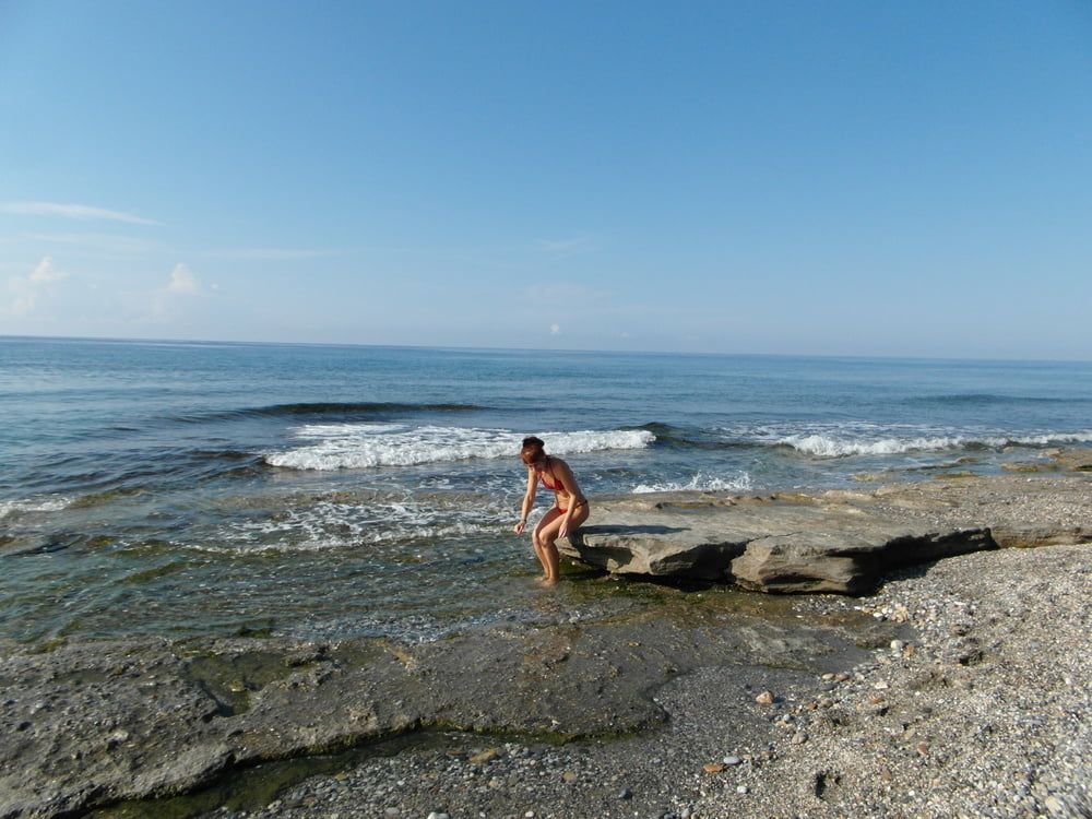 on beach Alanya, Antalia, Turkey