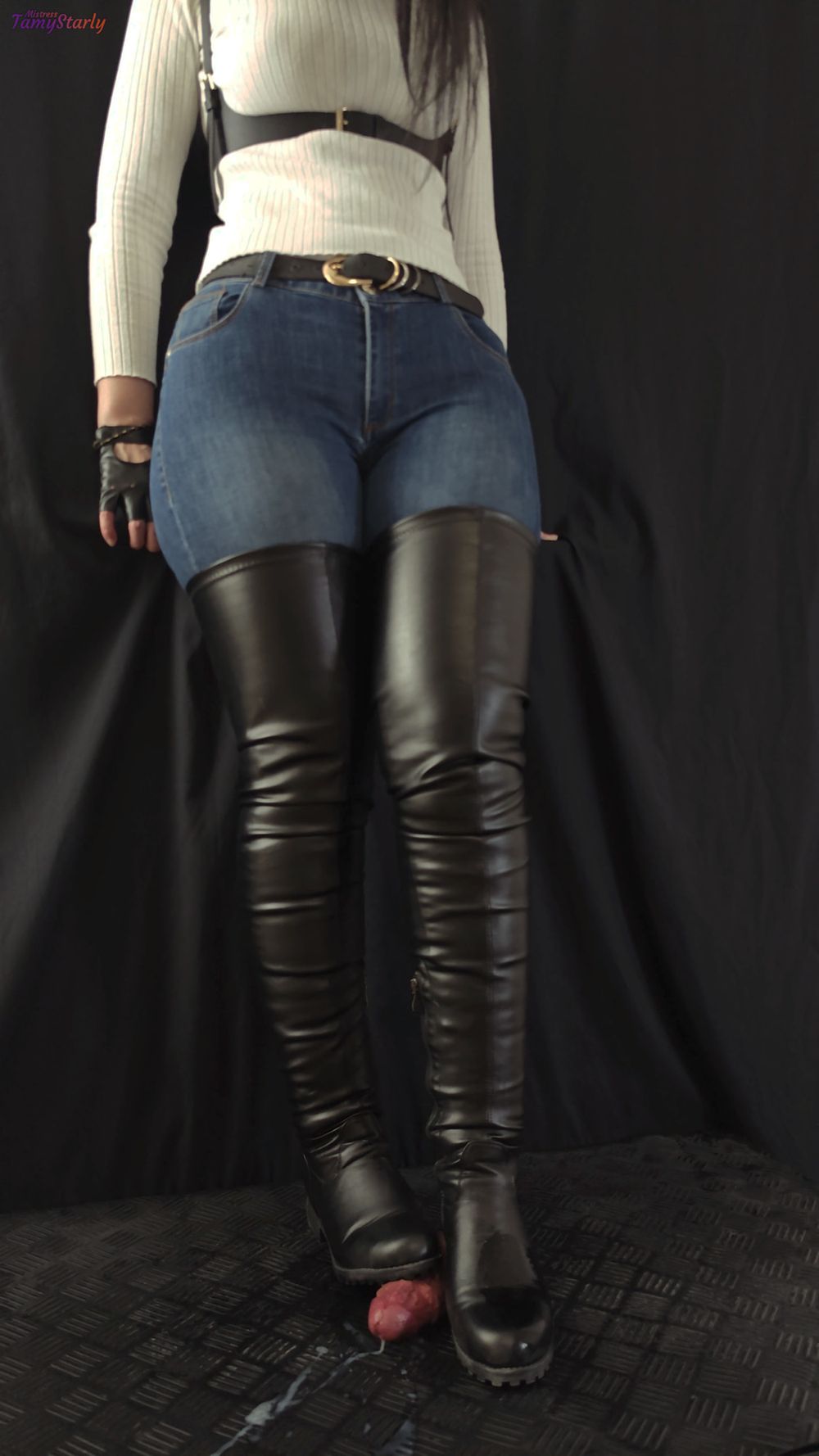 Thigh High Riding Boots Session