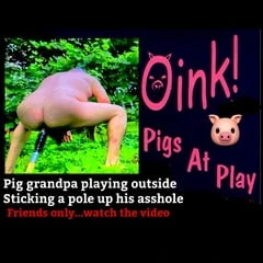 Playing outside 