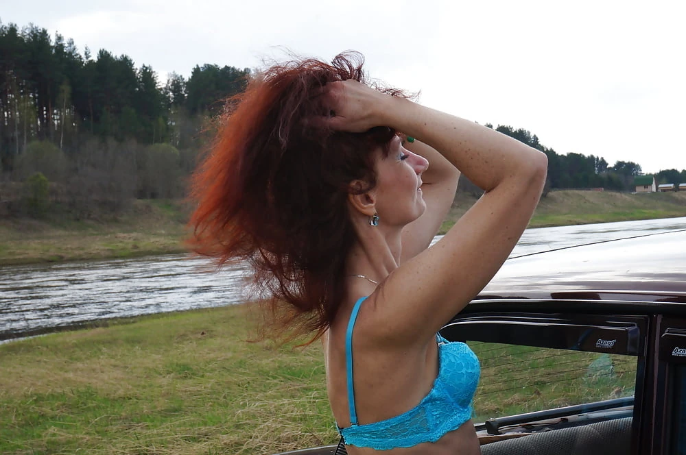 In light-blue bikini 2 #6