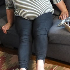Showing my BBW Body and my sexy Feet