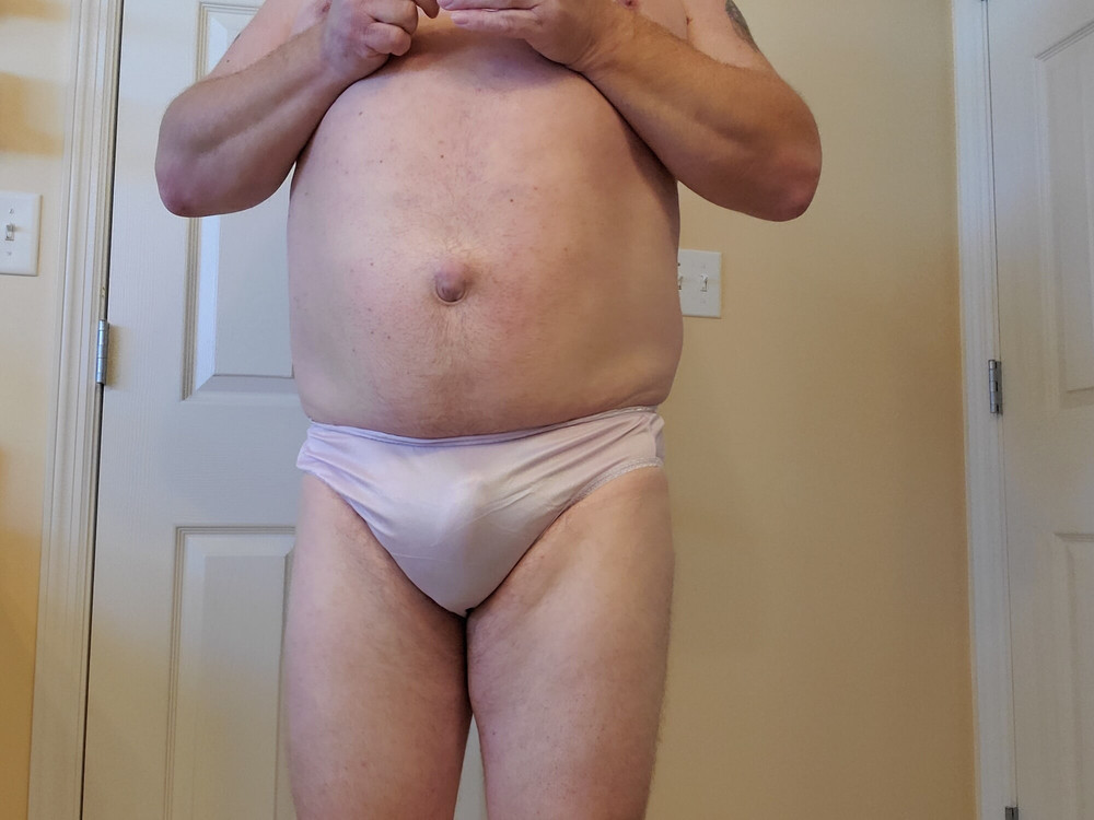 Me with borrowed panties #25