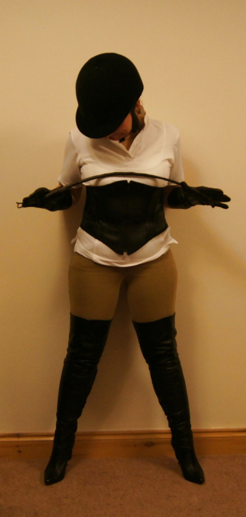 Mrs Redwinelovers192 in her Riding Gear.  #3