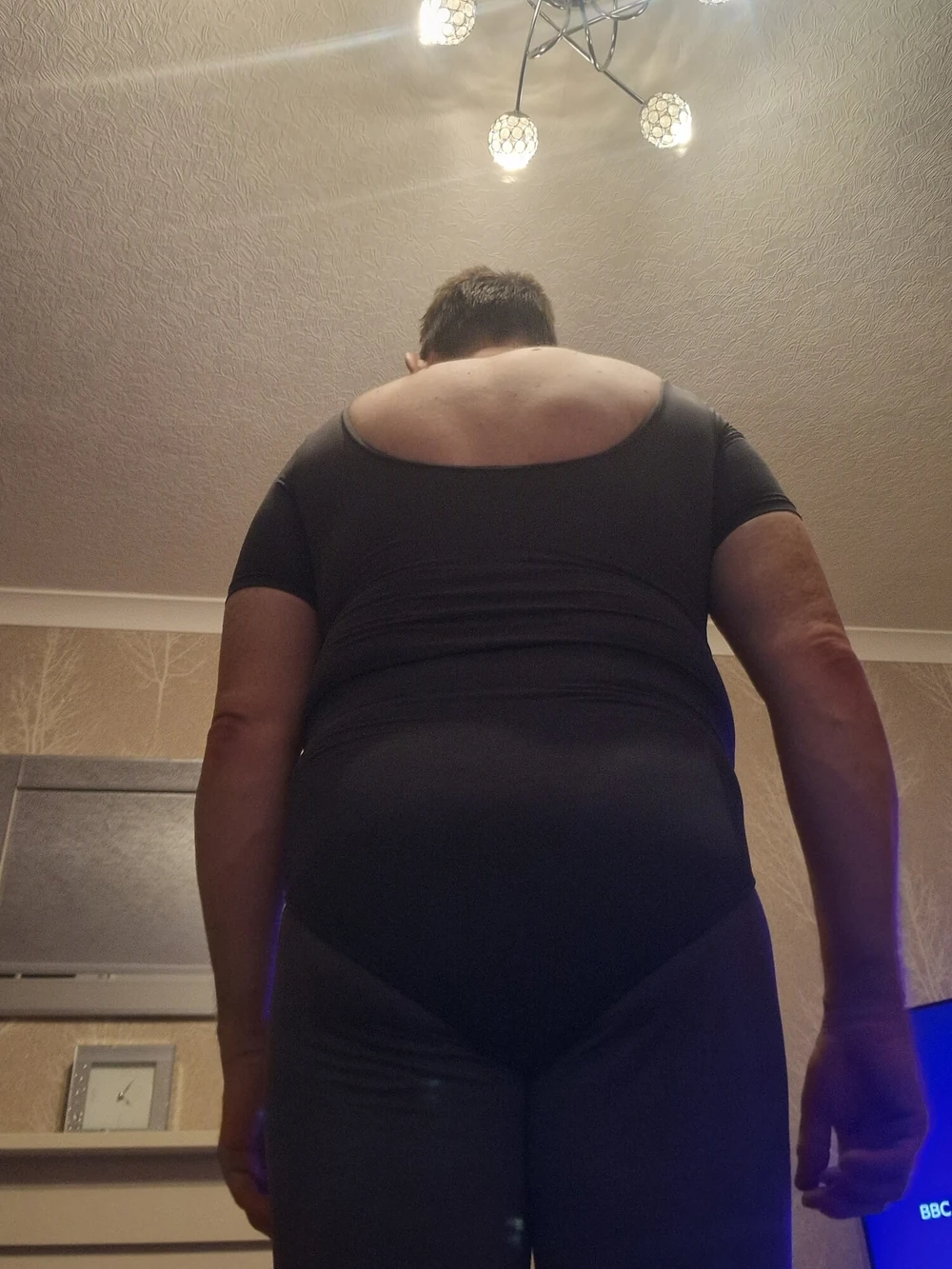 White leotard  #3
