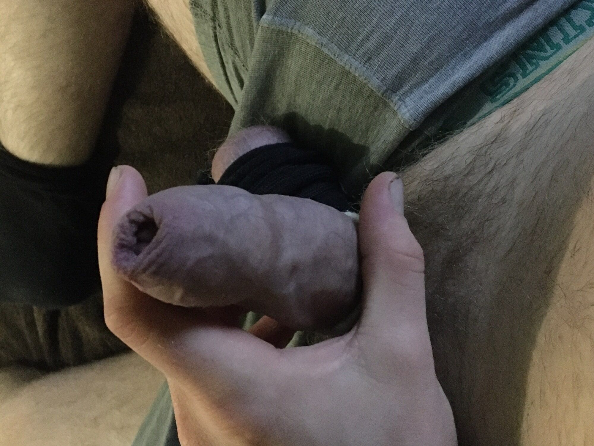 Hairy Dick And Cum Filled Balls Bound #30