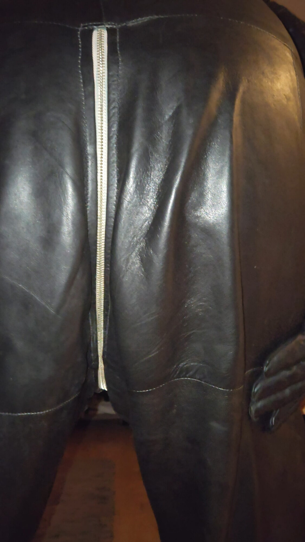 Lovely leather overalls #18