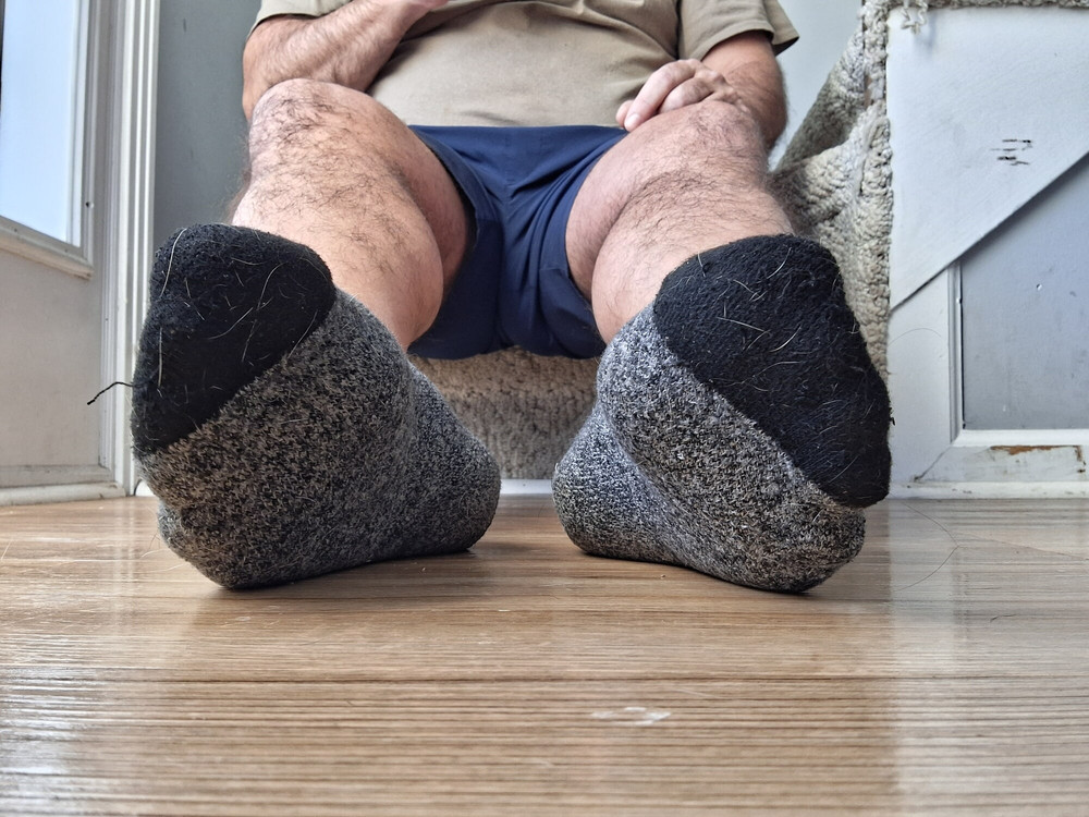 Hairy Ass jeans and socks #5