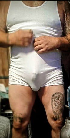 New white undershirt