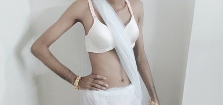 Bangladeshi Slave Desi Saree Crossdresser