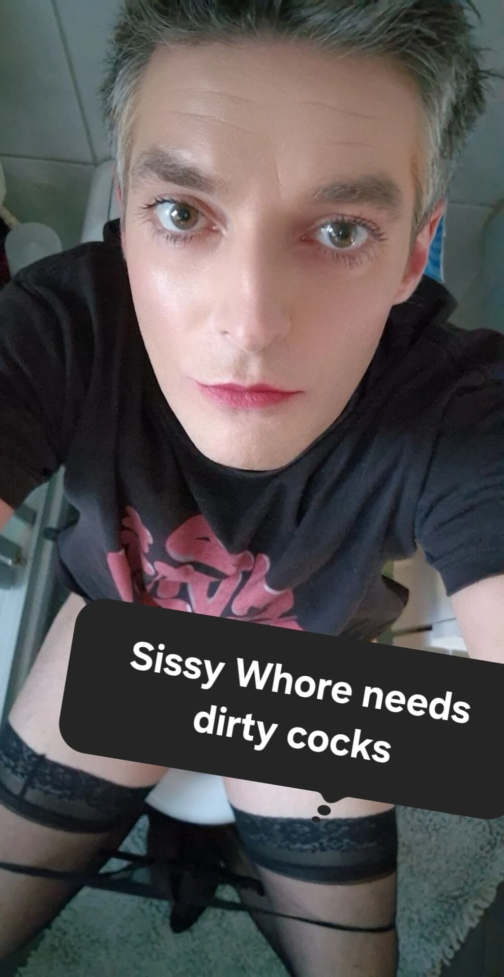 Dirty Sissy Whore Pictures with Text #3