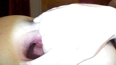 a big anal screw spreading my asshole to a giant gape part         