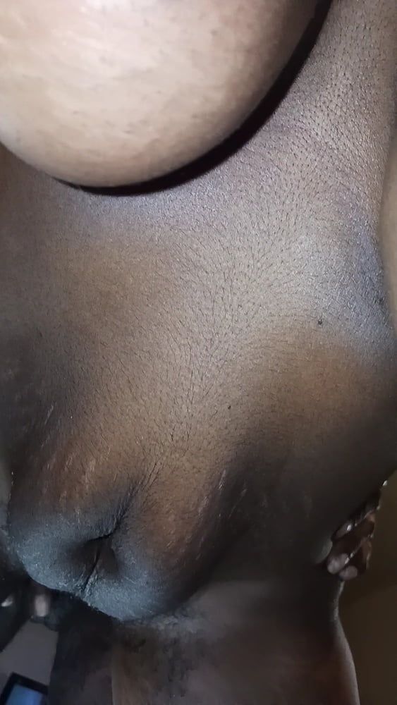 Ebony Tits on Amateur Milf #15