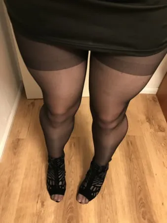 Short Black Pantyhose Dress