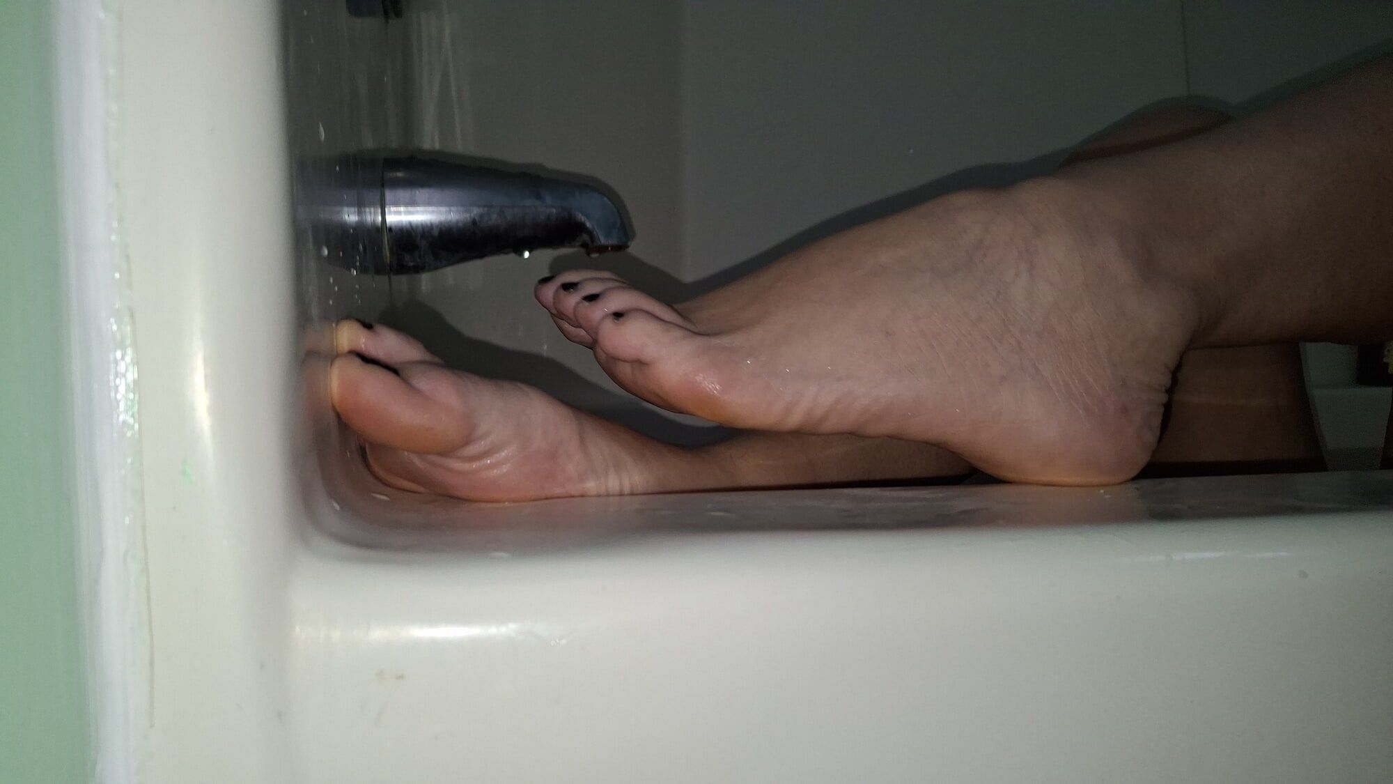 Bath time feet and legs #7