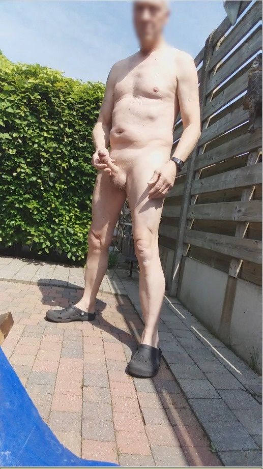 outdoor exhibitionist sexshow jerking all over the place #42
