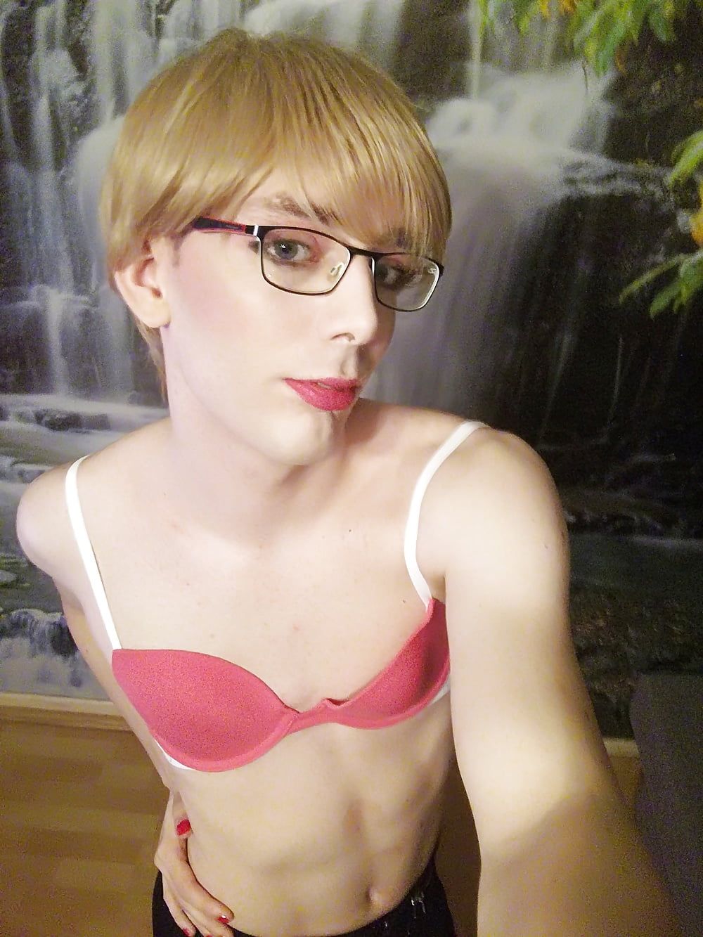 Short hair sissy #3