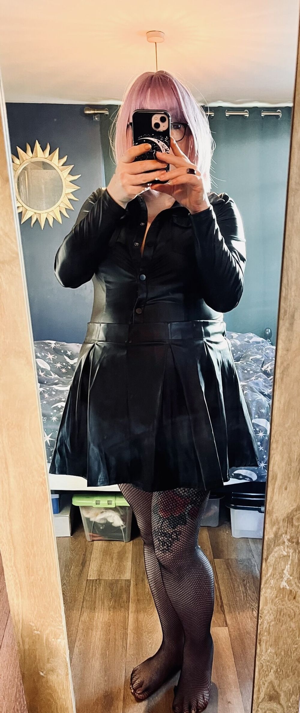 Tina Snua Selfies #44 - Leather Special #20