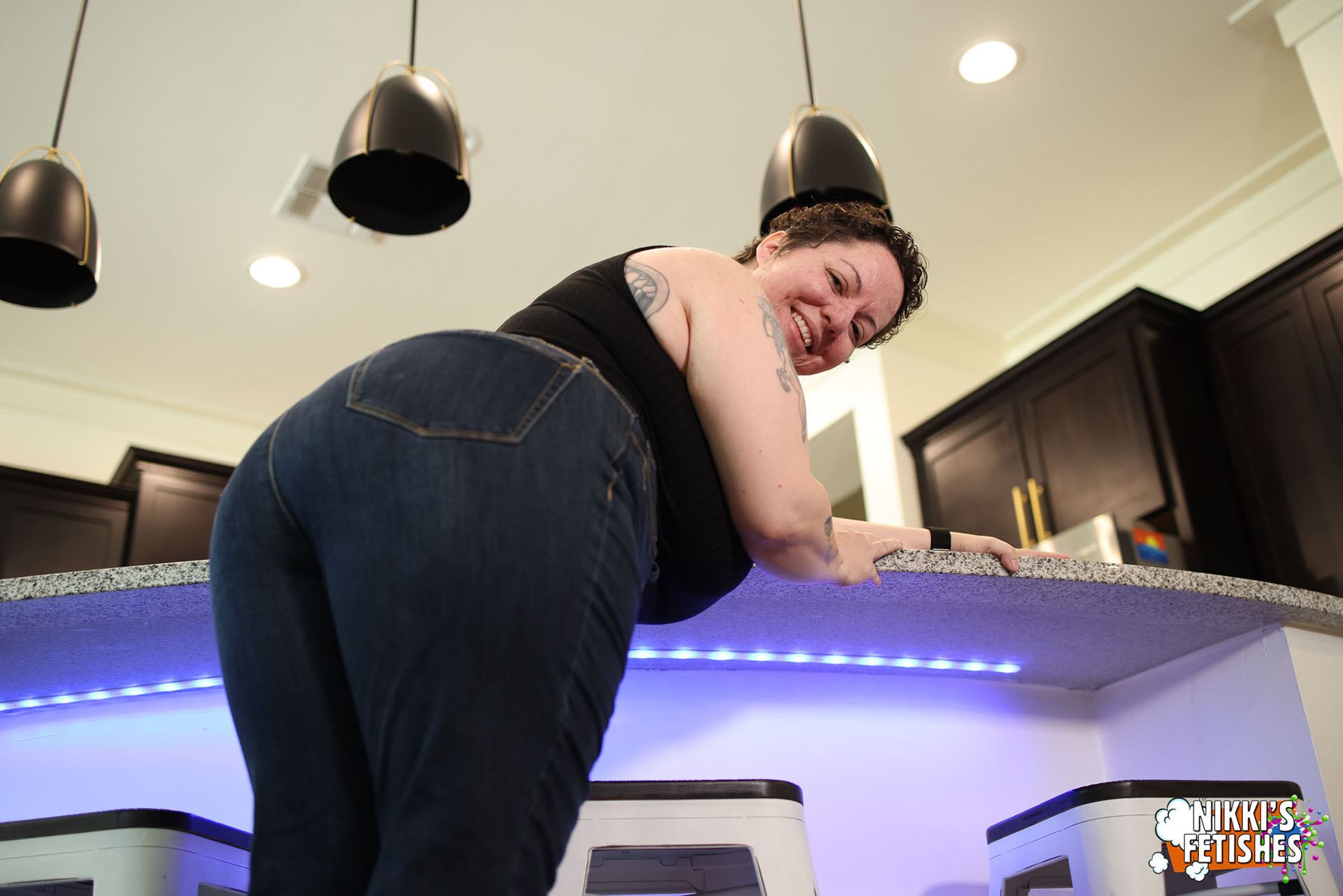 NIKKISFETISHES: Stroke Your Cock For Stepmom's Jeans #5