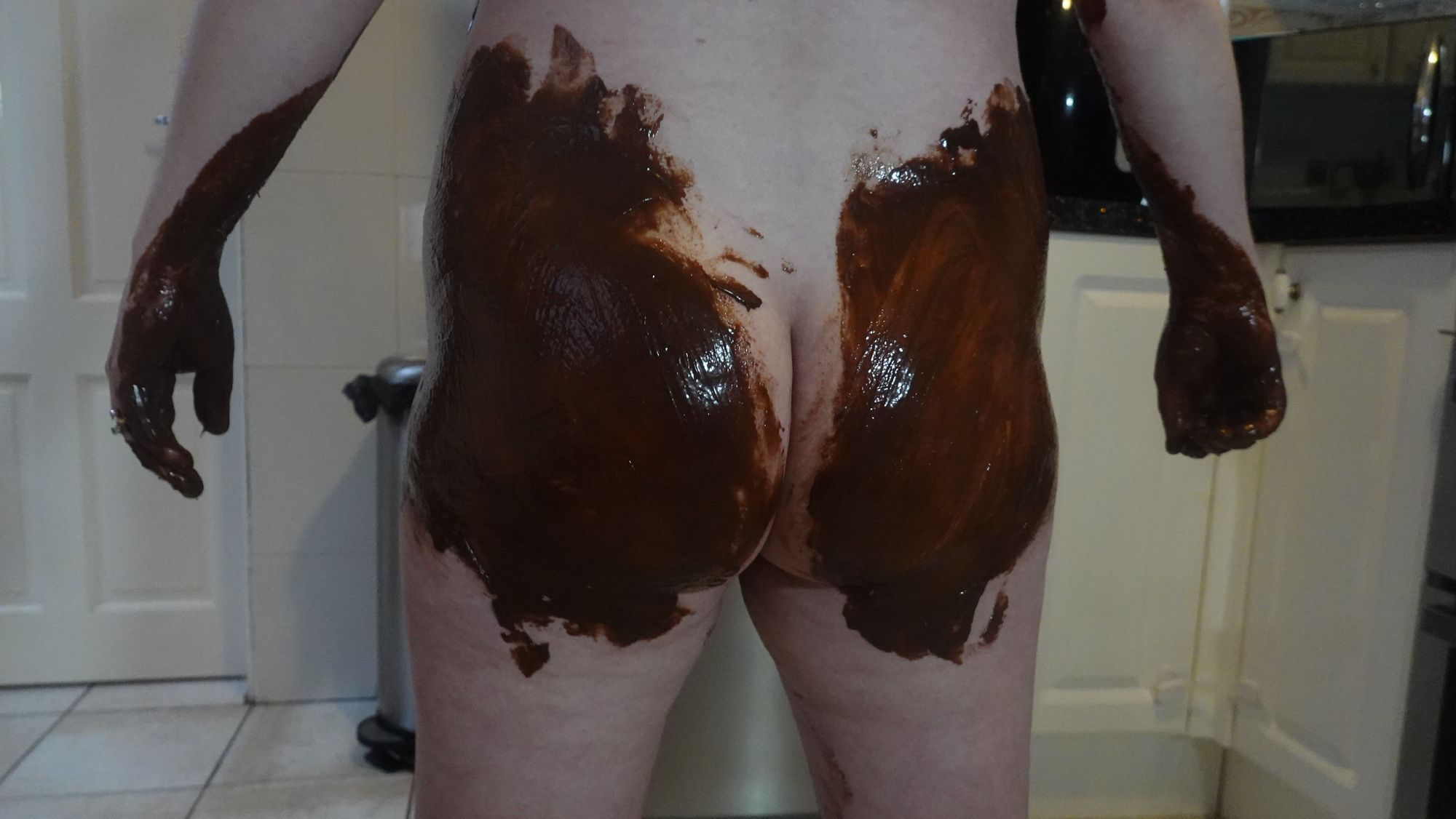 chocolate sauce messy fun #31