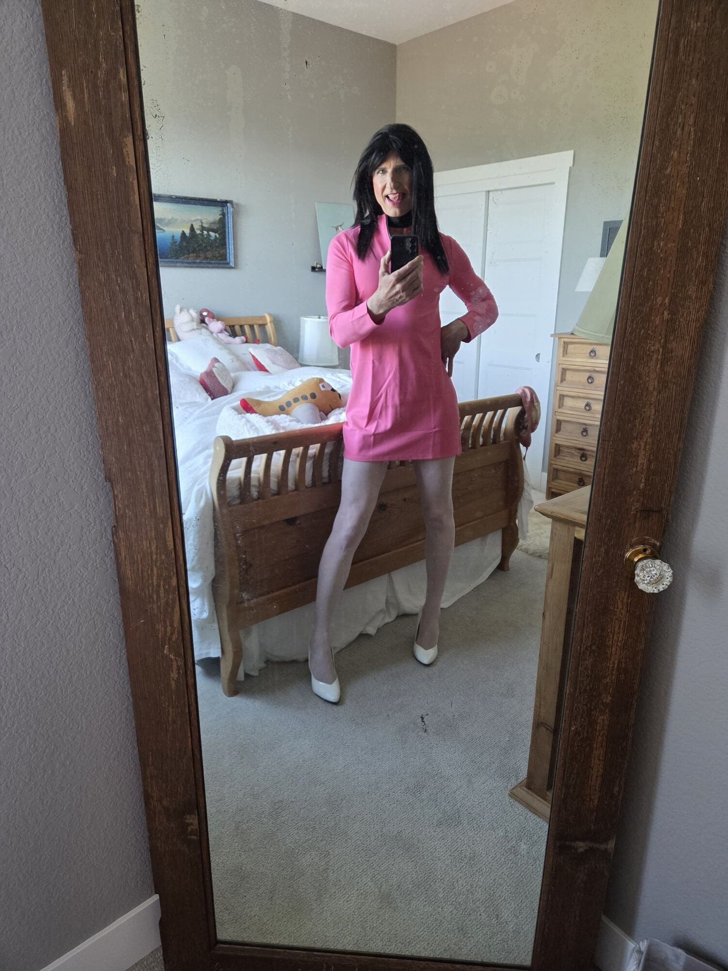 Pink dress three #2