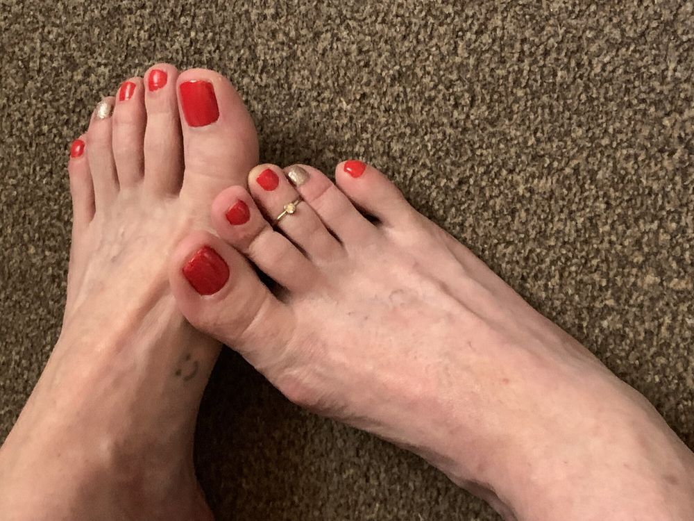 More pics of my feet n toes #29