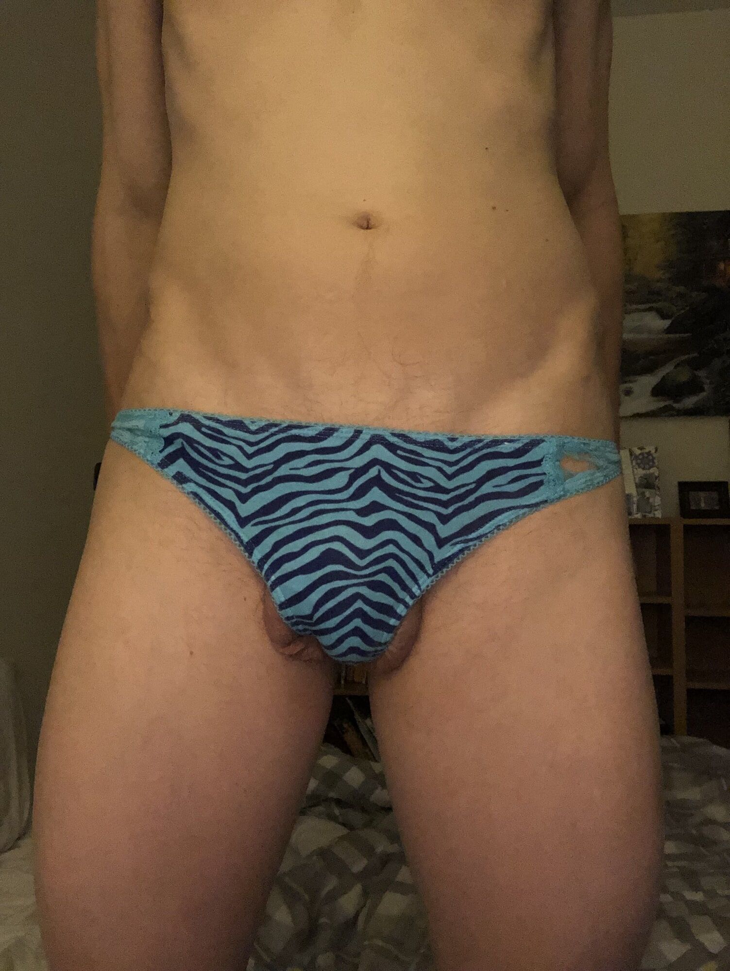 First time in panties #3