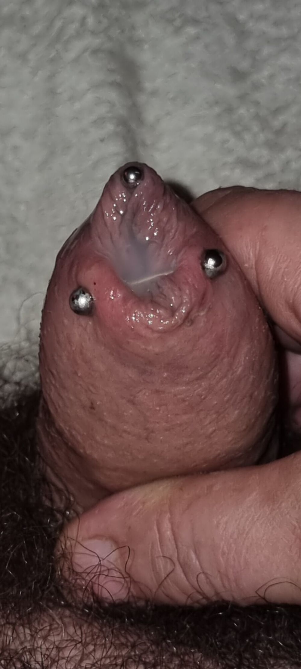 CUM COCK PIERCED #8