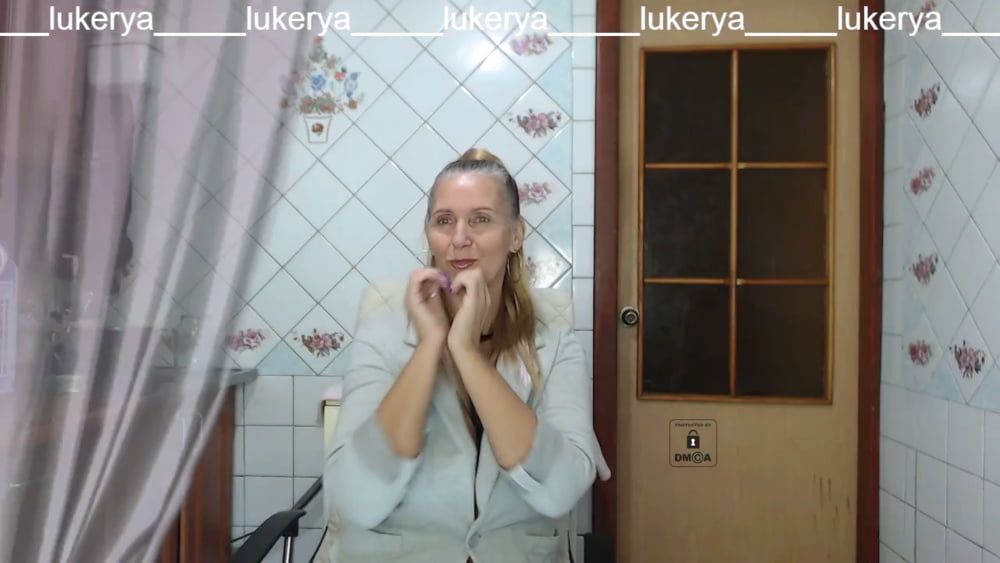 Trying on Lukerya panties #3