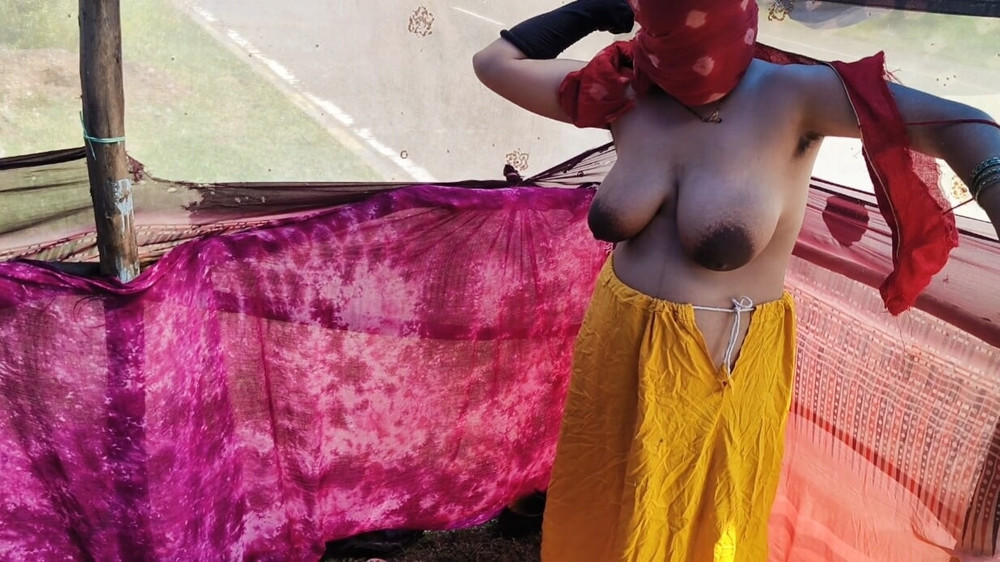 Chachi Having Big tits fucked by Nephew when she was alone a #10