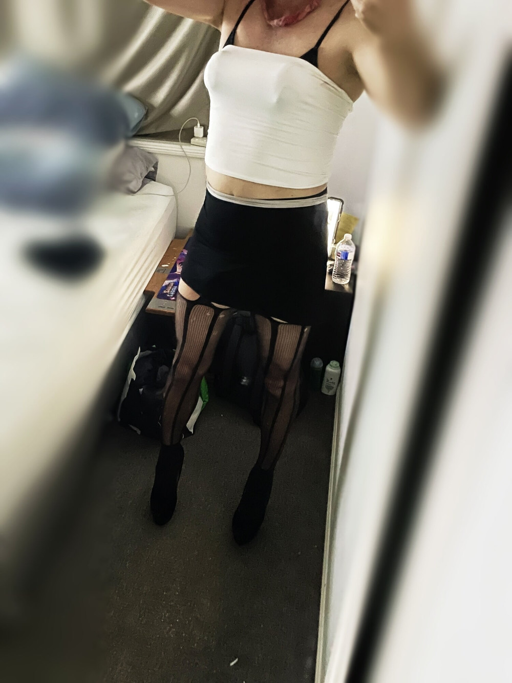 CD  CROSSDRESSER SISSY BITCH HIGH HEELS DILDO #18